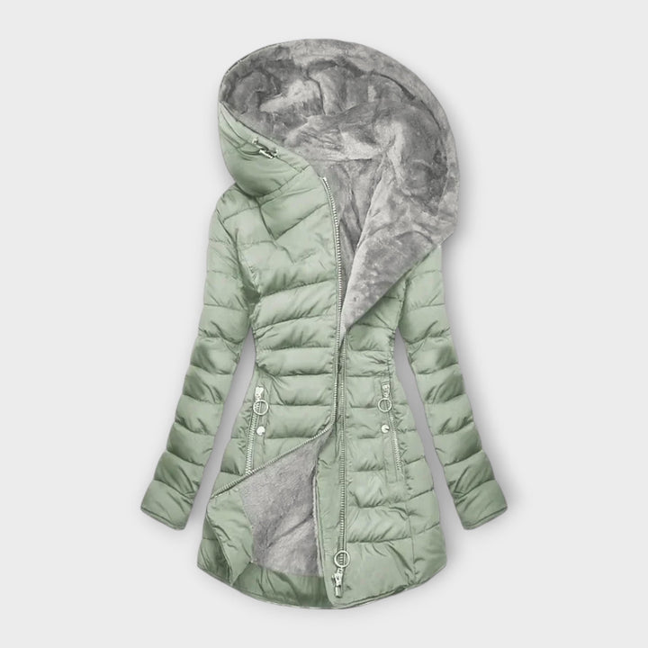 TORI™ | Manteau douillet doublé de fourrur