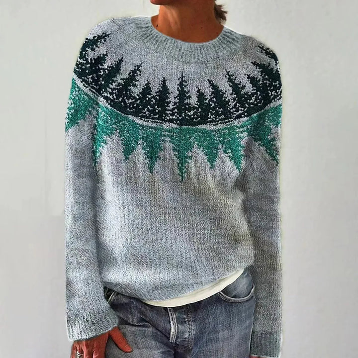 LEANA™ | Retro fall sweater 